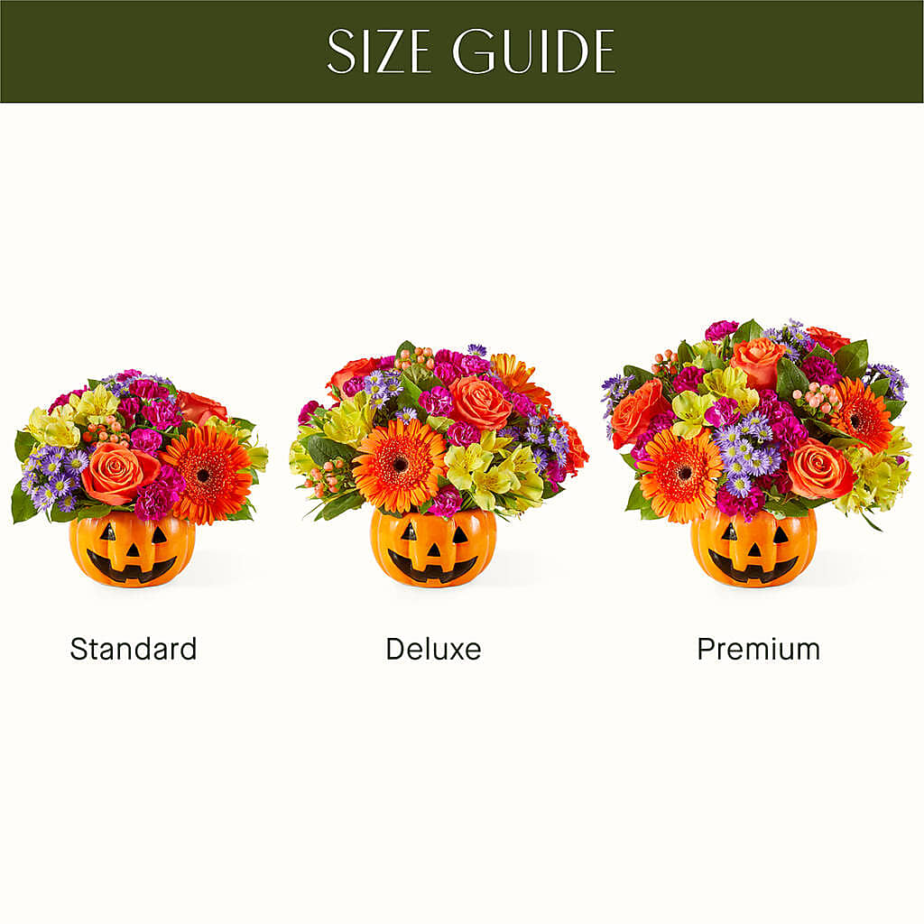 Tricks & Treats Pumpkin – Paola Parra Flowers, Clermont FL