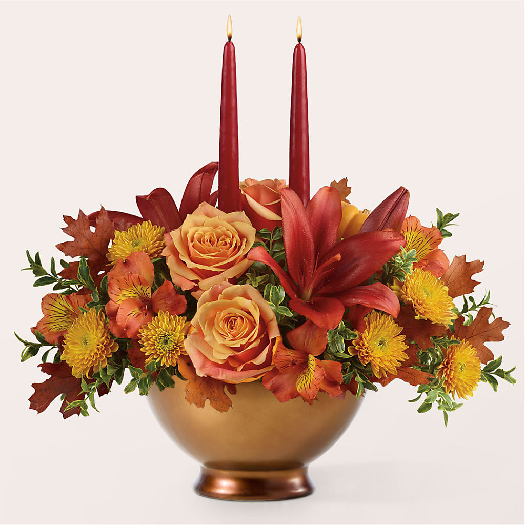 Harvest Table Centerpiece – Paola Parra Flowers, Clermont FL