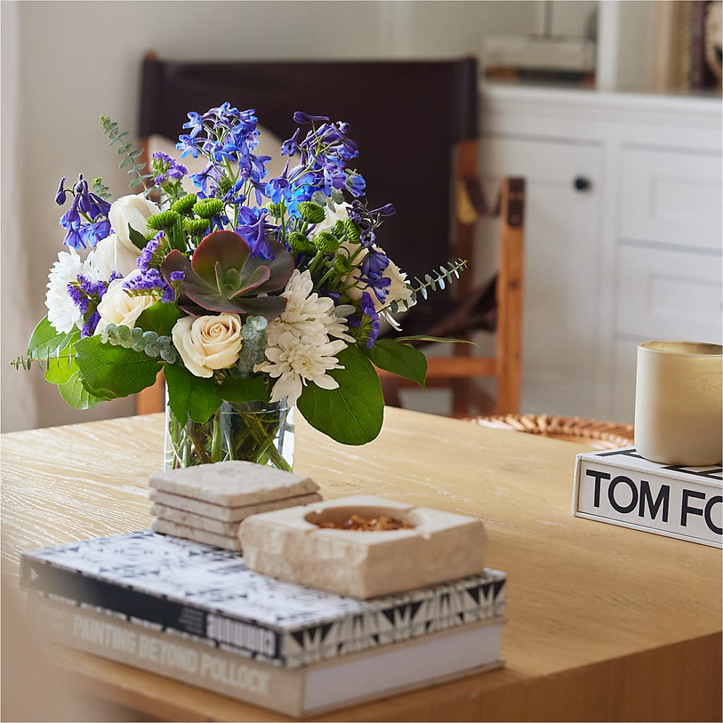 Cerulean Waves Bouquet – Paola Parra Flowers, Clermont FL