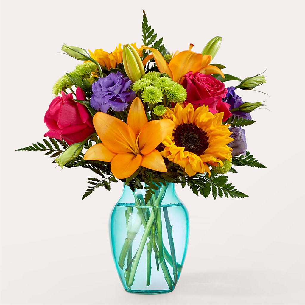 Double Rainbow Bouquet – Paola Parra Flowers, Clermont FL