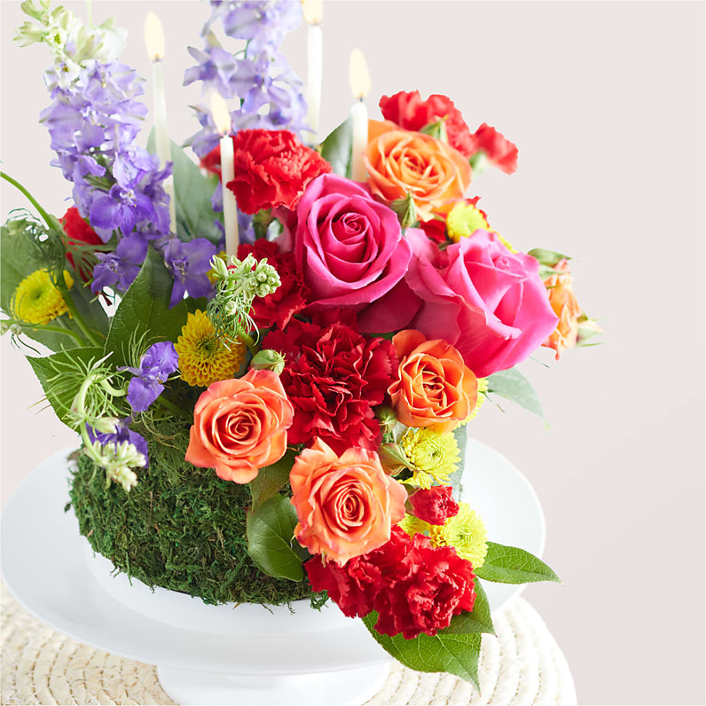 Best Year Yet Floral Cake – Paola Parra Flowers, Clermont FL