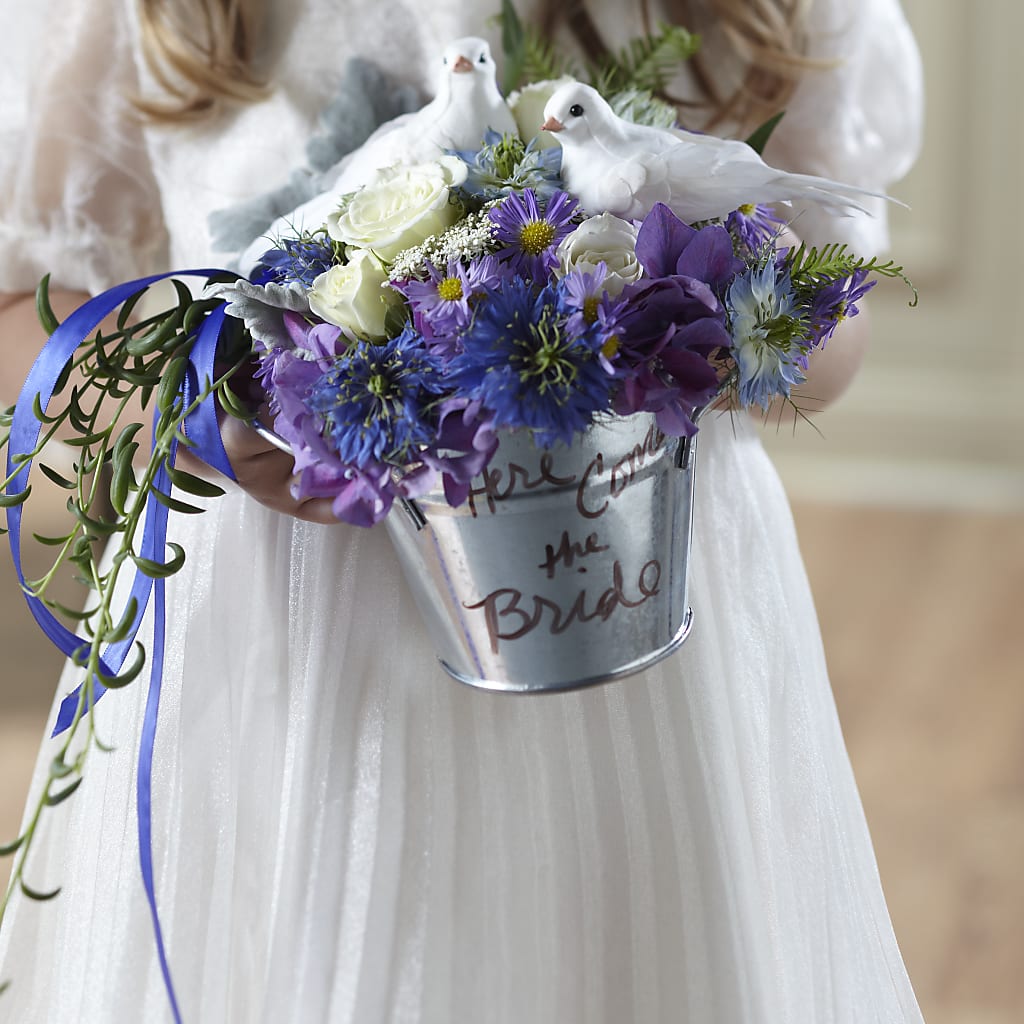Enchantment Flower Girl Arrangement – Paola Parra Flowers, Clermont FL