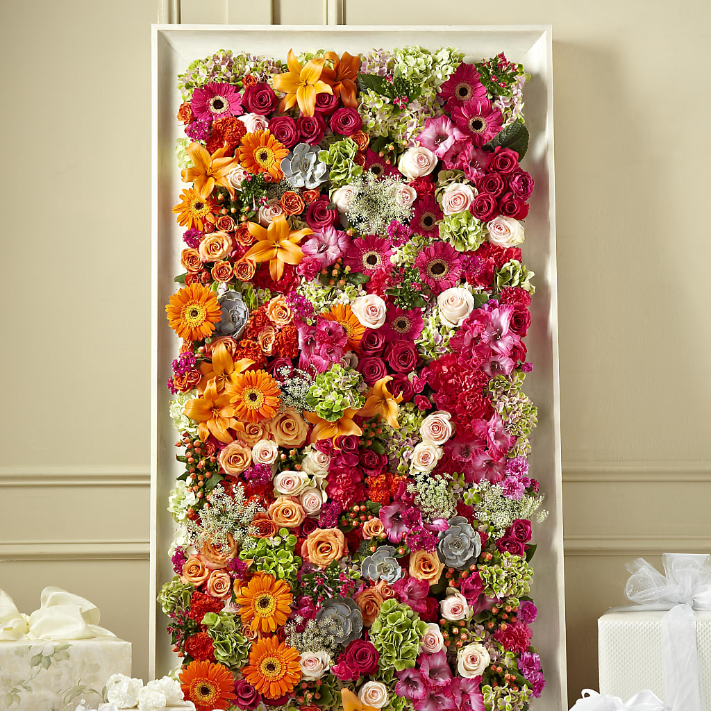 Fresh Picked Floral Wall – Paola Parra Flowers, Clermont FL