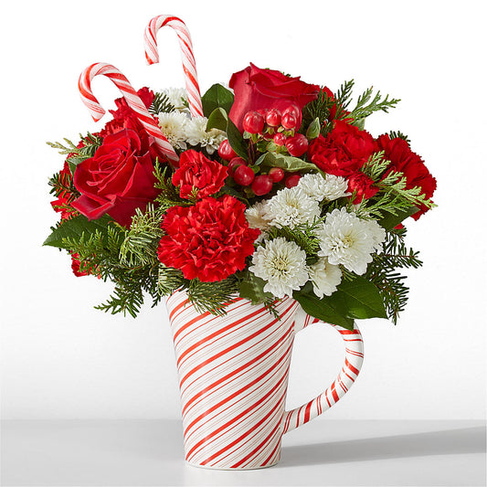 Peppermint Swirl Mug –  Paola Parra Flowers, Clermont FL
