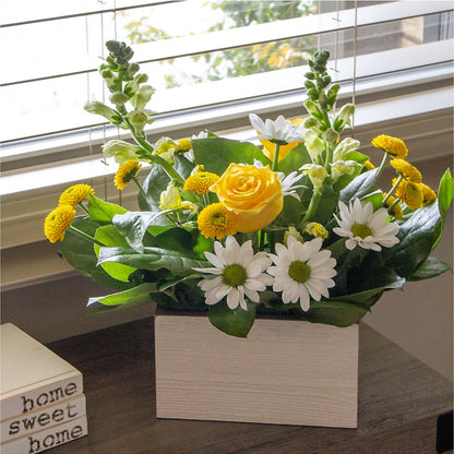 Sun Salutation Box Bouquet –  Paola Parra Flowers, Clermont FL