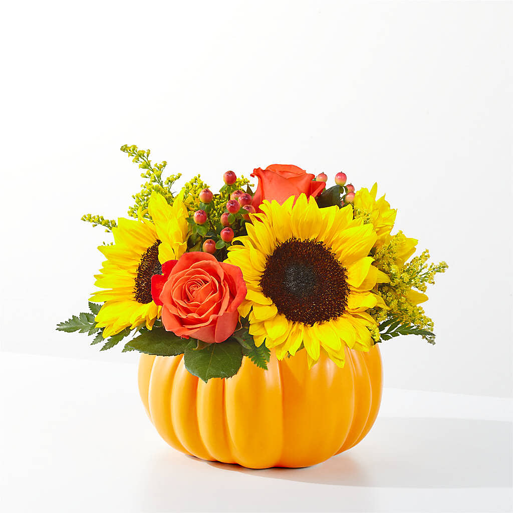 Pick of the Patch Pumpkin Bouquet –  Paola Parra Flowers, Clermont FL