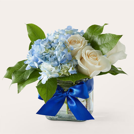 Sky Blue Delight Bouquet –  Paola Parra Flowers, Clermont FL