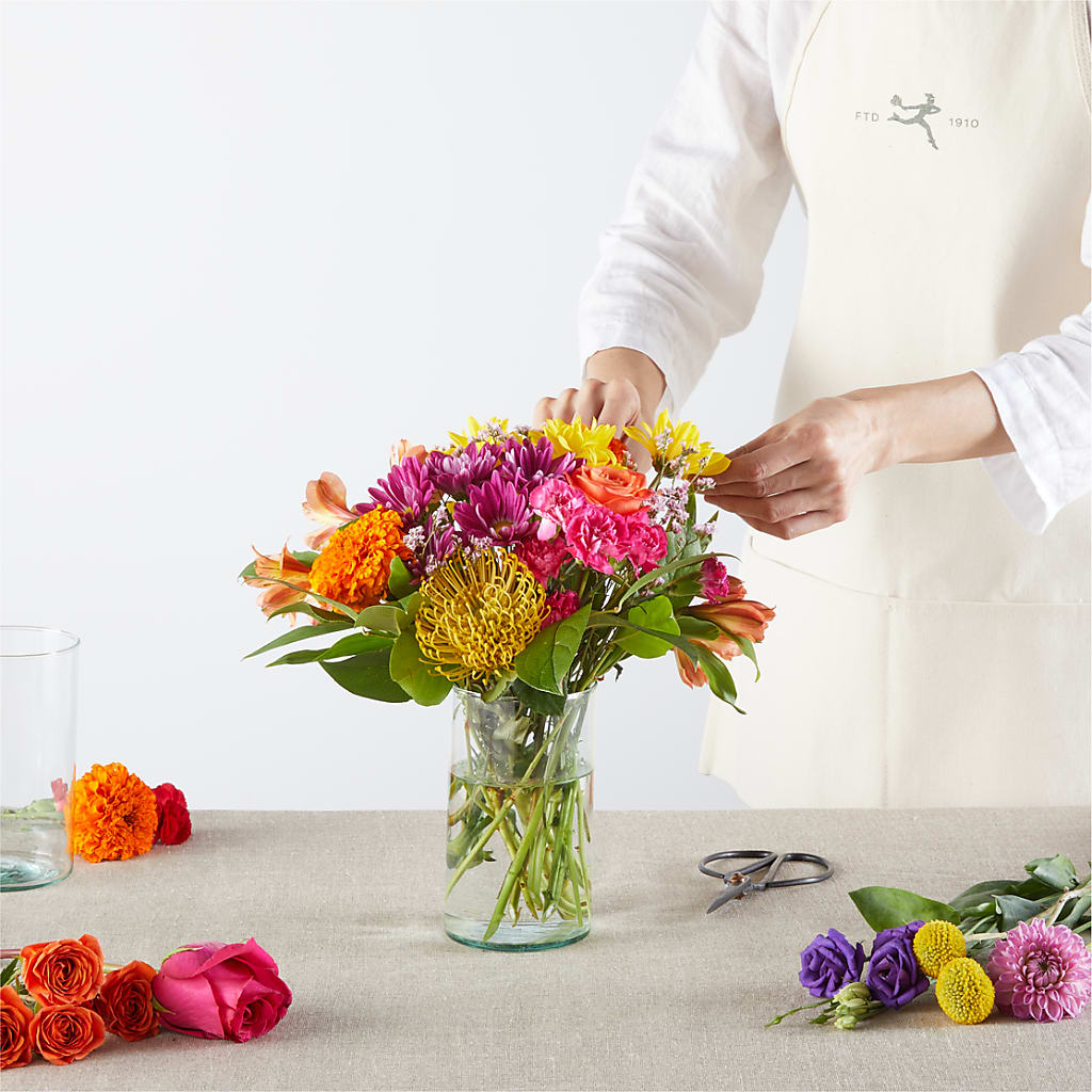 Feast of Color – A Florist Original –  Paola Parra Flowers, Clermont FL