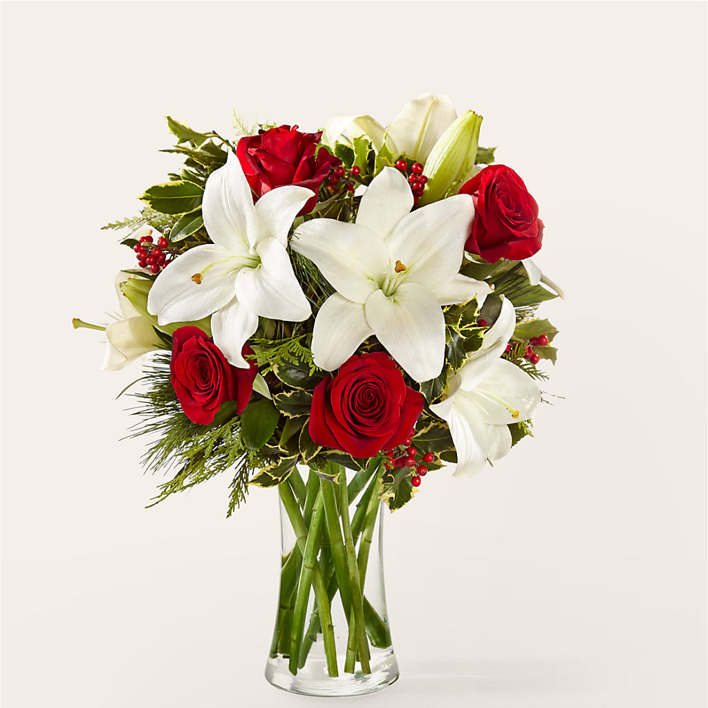 Sparkling Snowflakes Bouquet –  Paola Parra Flowers, Clermont FL