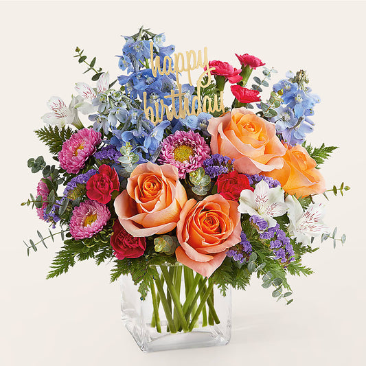 Birthday Bash Bouquet –  Paola Parra Flowers, Clermont FL