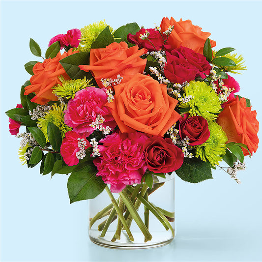 Colorful Carnival Bouquet –  Paola Parra Flowers, Clermont FL