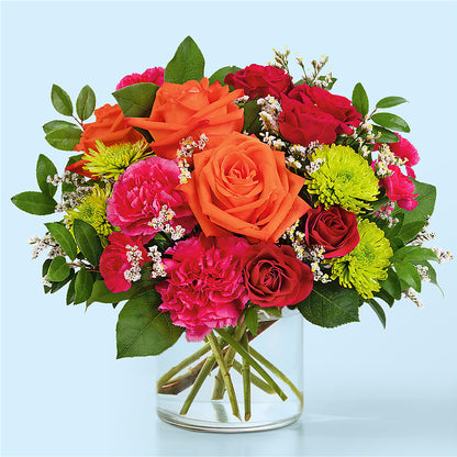 Colorful Carnival Bouquet –  Paola Parra Flowers, Clermont FL