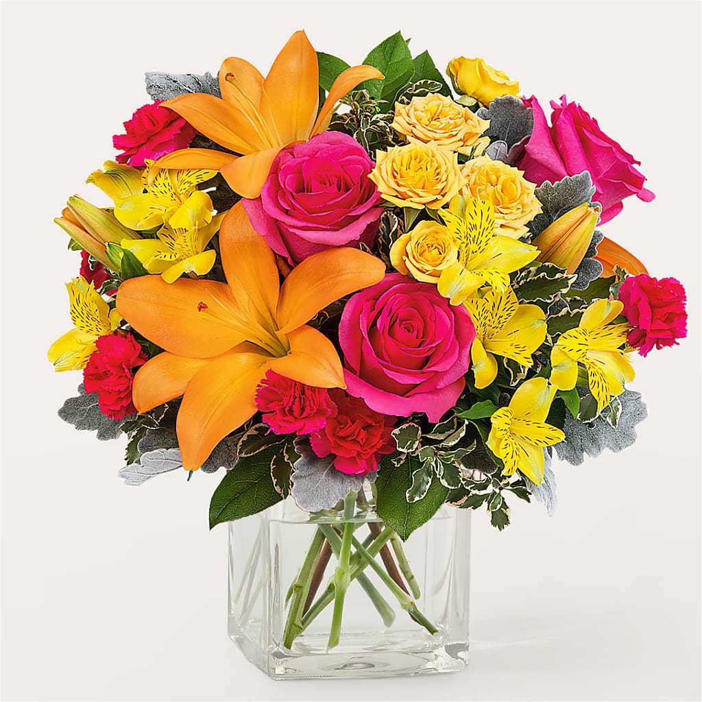 To the Tropics Bouquet –  Paola Parra Flowers, Clermont FL