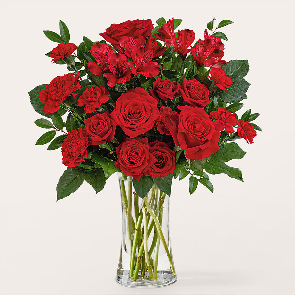 Brilliant Ruby Bouquet –  Paola Parra Flowers, Clermont FL