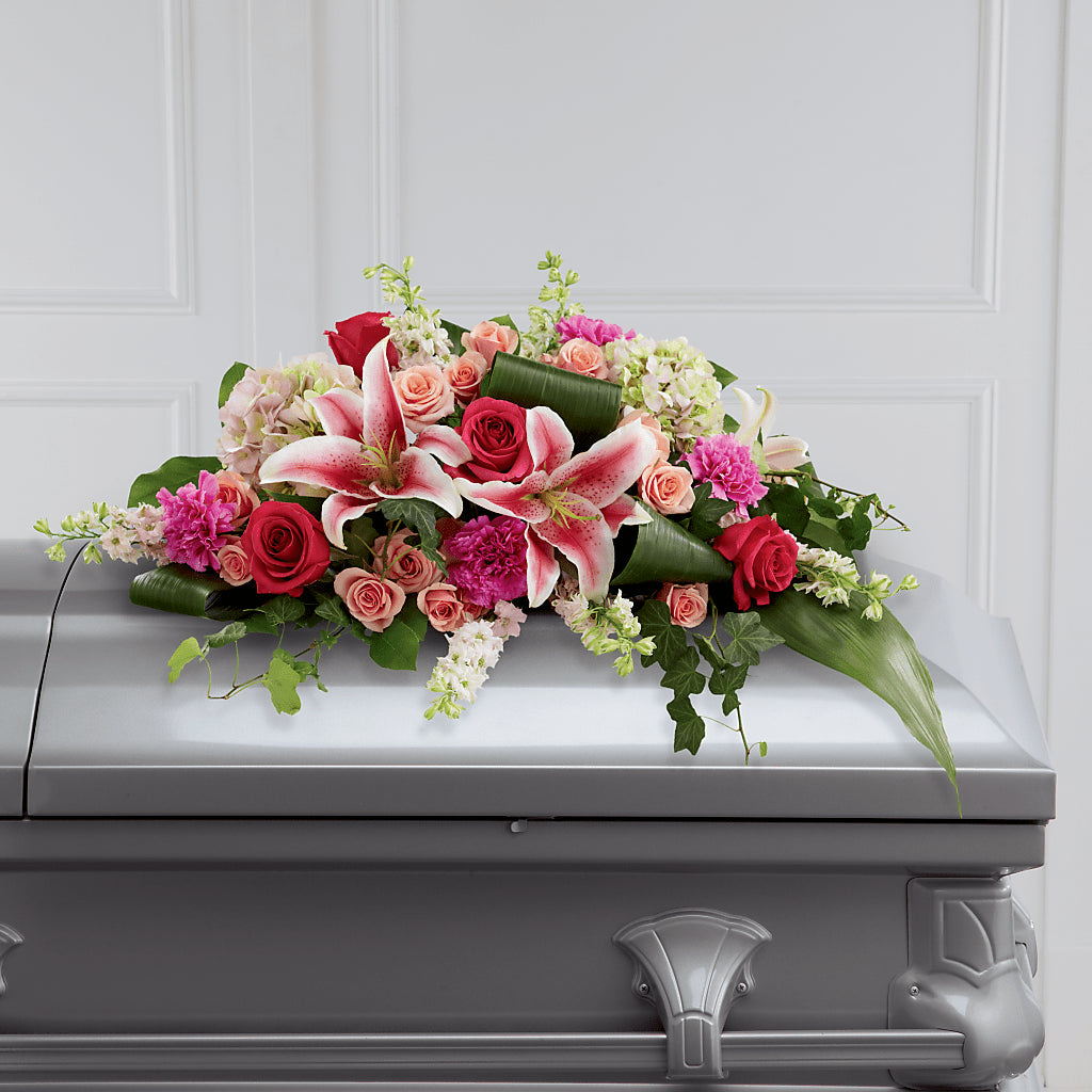 Splendid Grace Casket Spray –  Paola Parra Flowers, Clermont FL