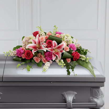 Splendid Grace Casket Spray –  Paola Parra Flowers, Clermont FL