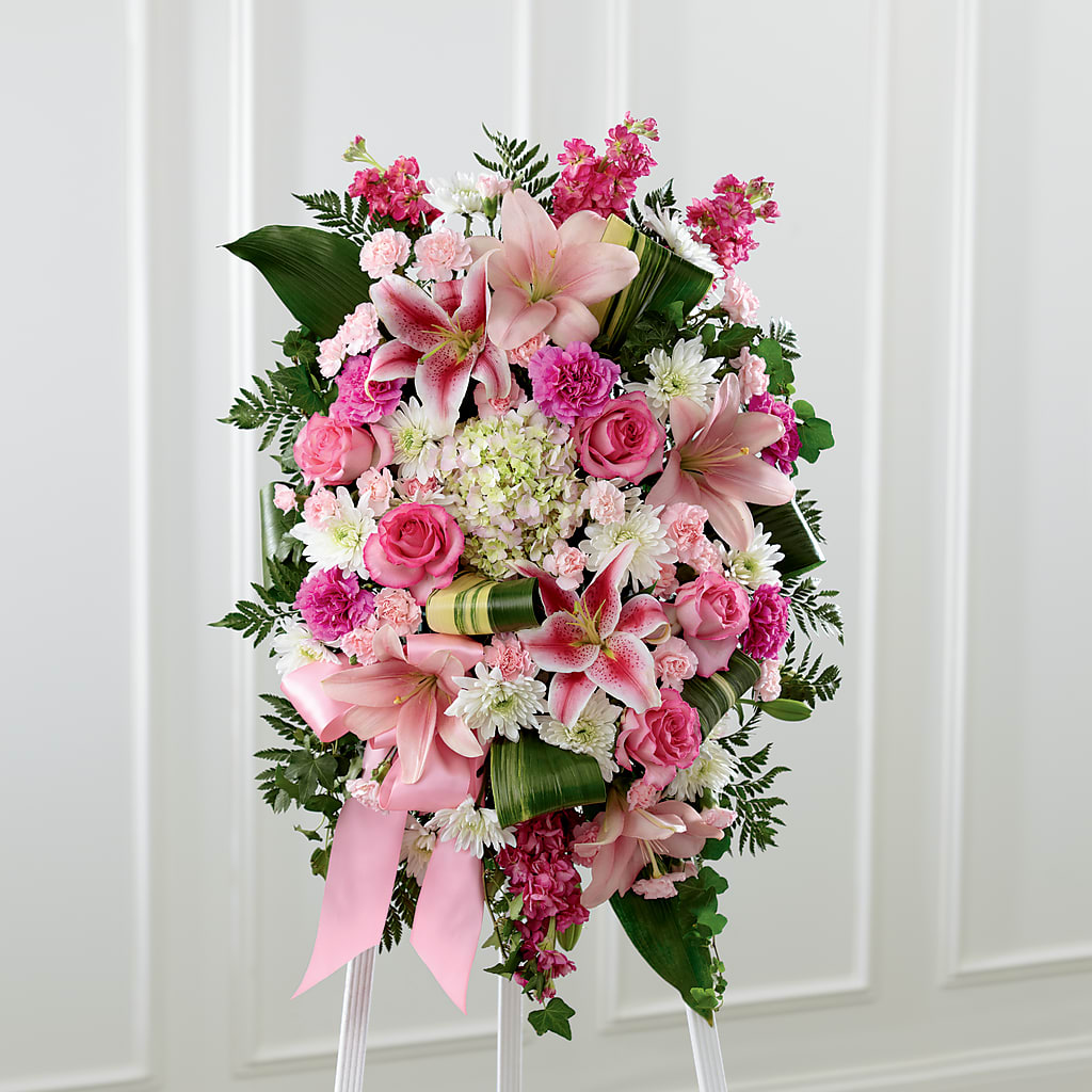 Comforting Standing Spray –  Paola Parra Flowers, Clermont FL