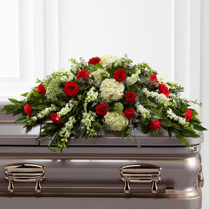 Sincerity Casket Spray –  Paola Parra Flowers, Clermont FL