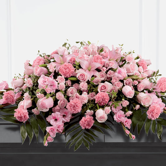 Garden of Comfort Casket Spray (Standard) –  Paola Parra Flowers, Clermont FL