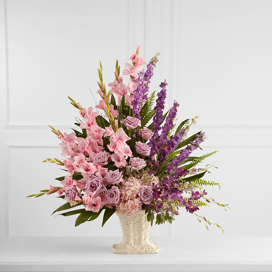 Flowing Garden Arrangement –  Paola Parra Flowers, Clermont FL
