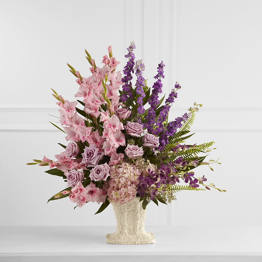 Flowing Garden Arrangement –  Paola Parra Flowers, Clermont FL