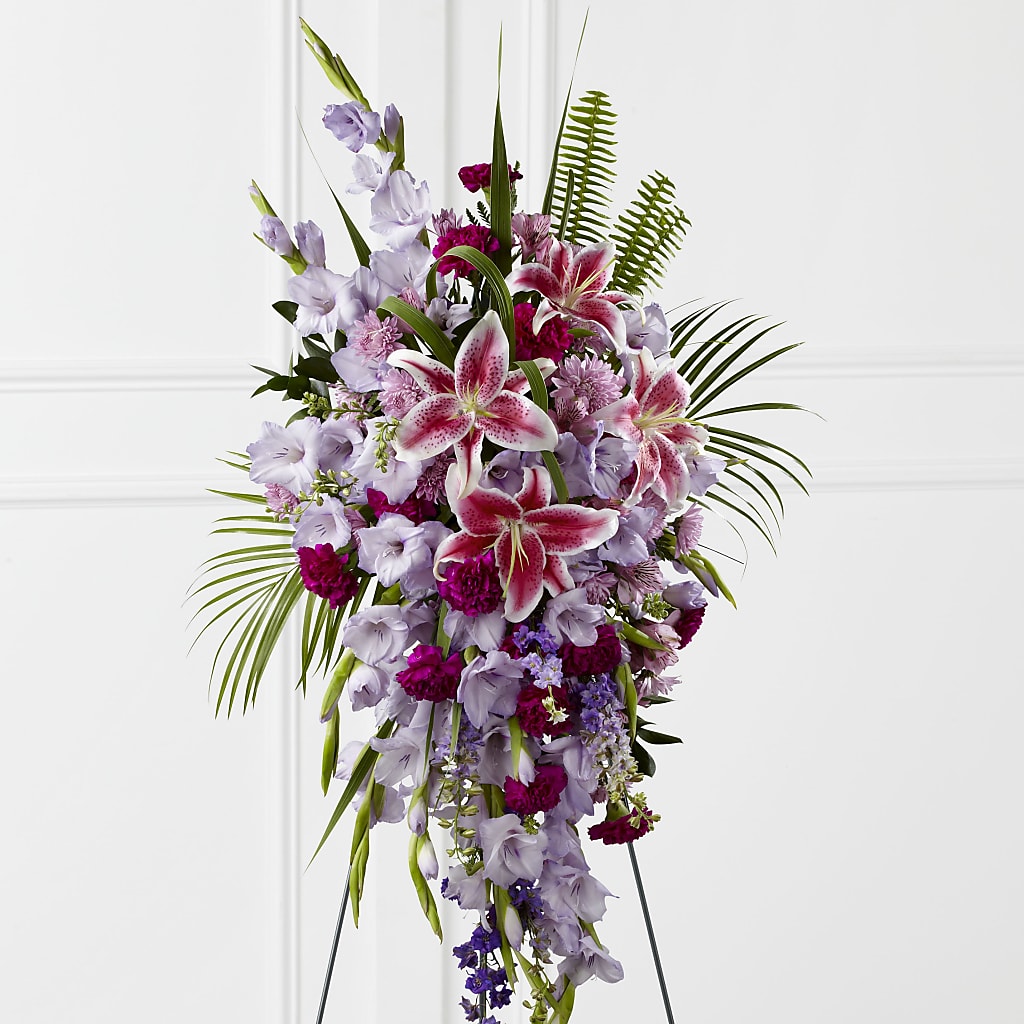 Tender Touch Standing Spray –  Paola Parra Flowers, Clermont FL