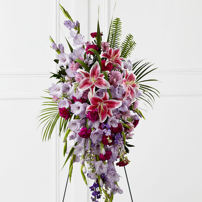 Tender Touch Standing Spray –  Paola Parra Flowers, Clermont FL