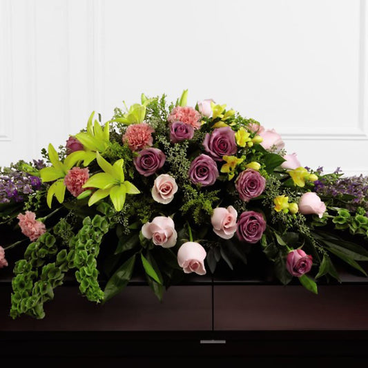 Forever Beloved Casket Spray –  Paola Parra Flowers, Clermont FL