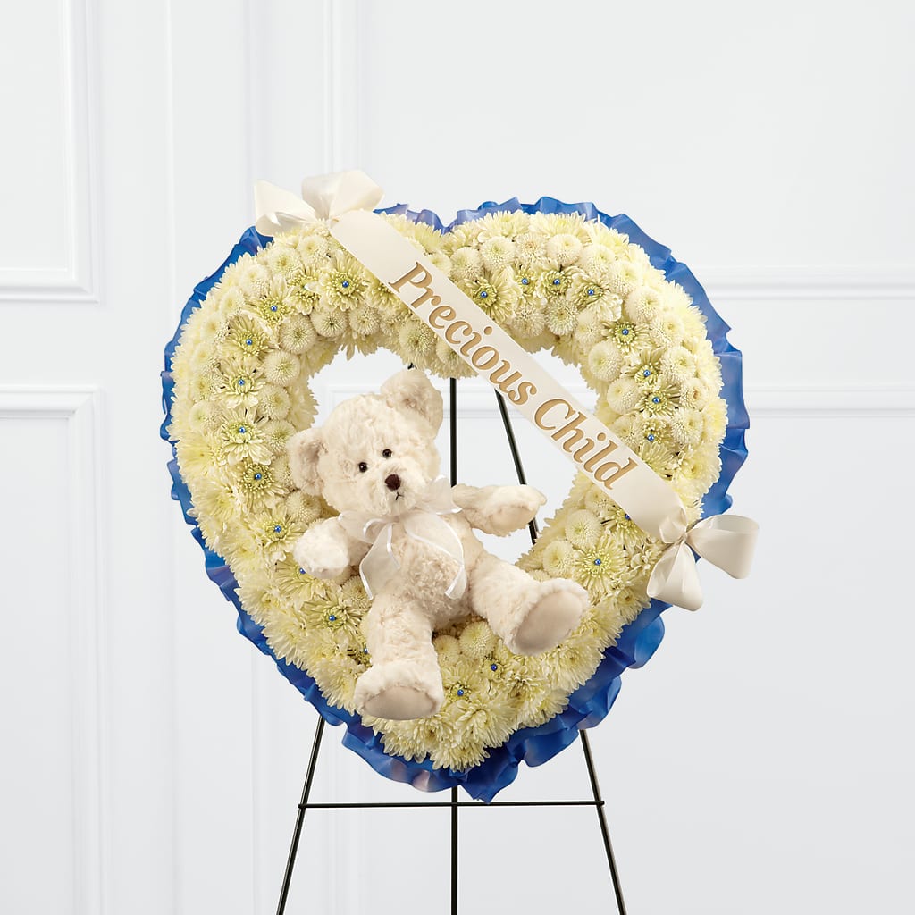 Precious Child Standing Heart –  Paola Parra Flowers, Clermont FL