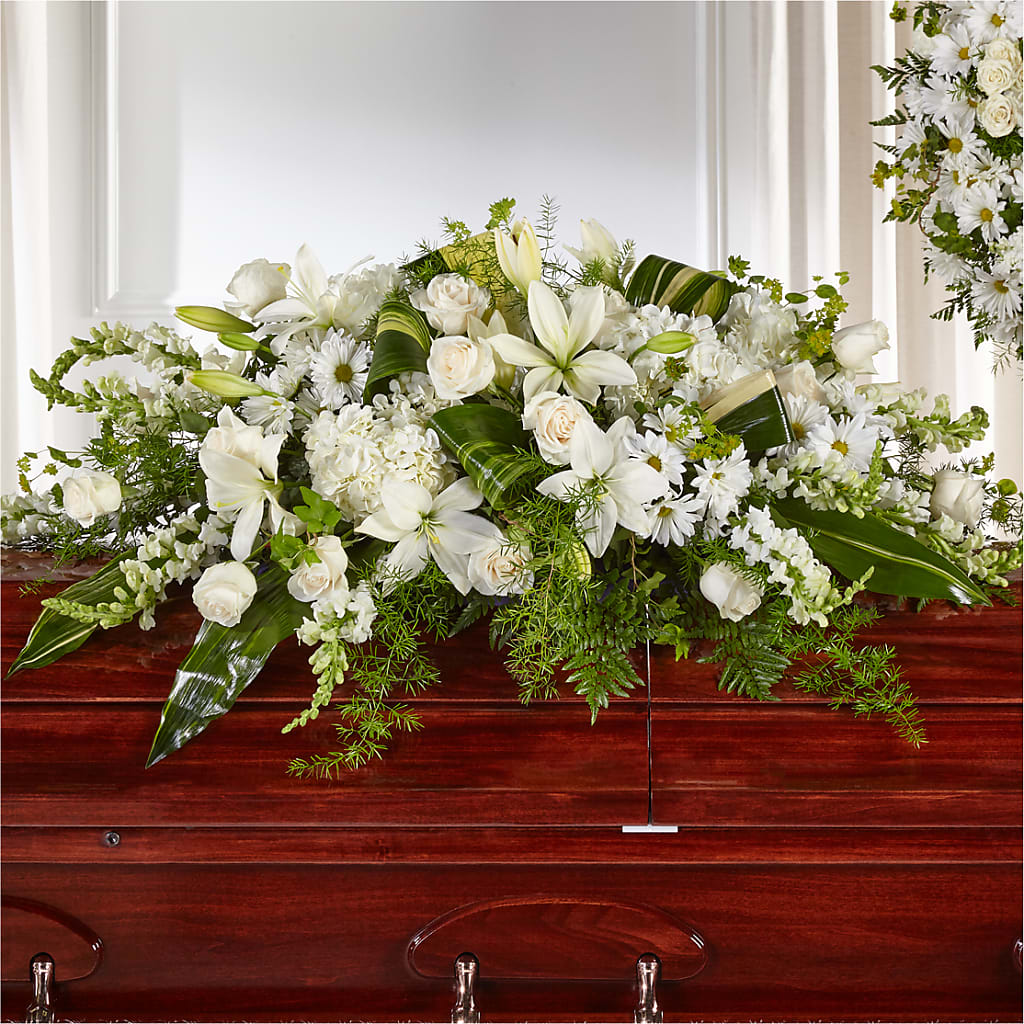 Abundance Casket Spray –  Paola Parra Flowers, Clermont FL
