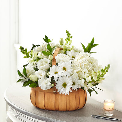 Pure Ivory Basket –  Paola Parra Flowers, Clermont FL