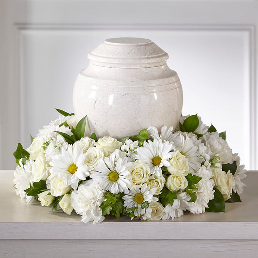 Ivory Gardens Cremation Adornment –  Paola Parra Flowers, Clermont FL