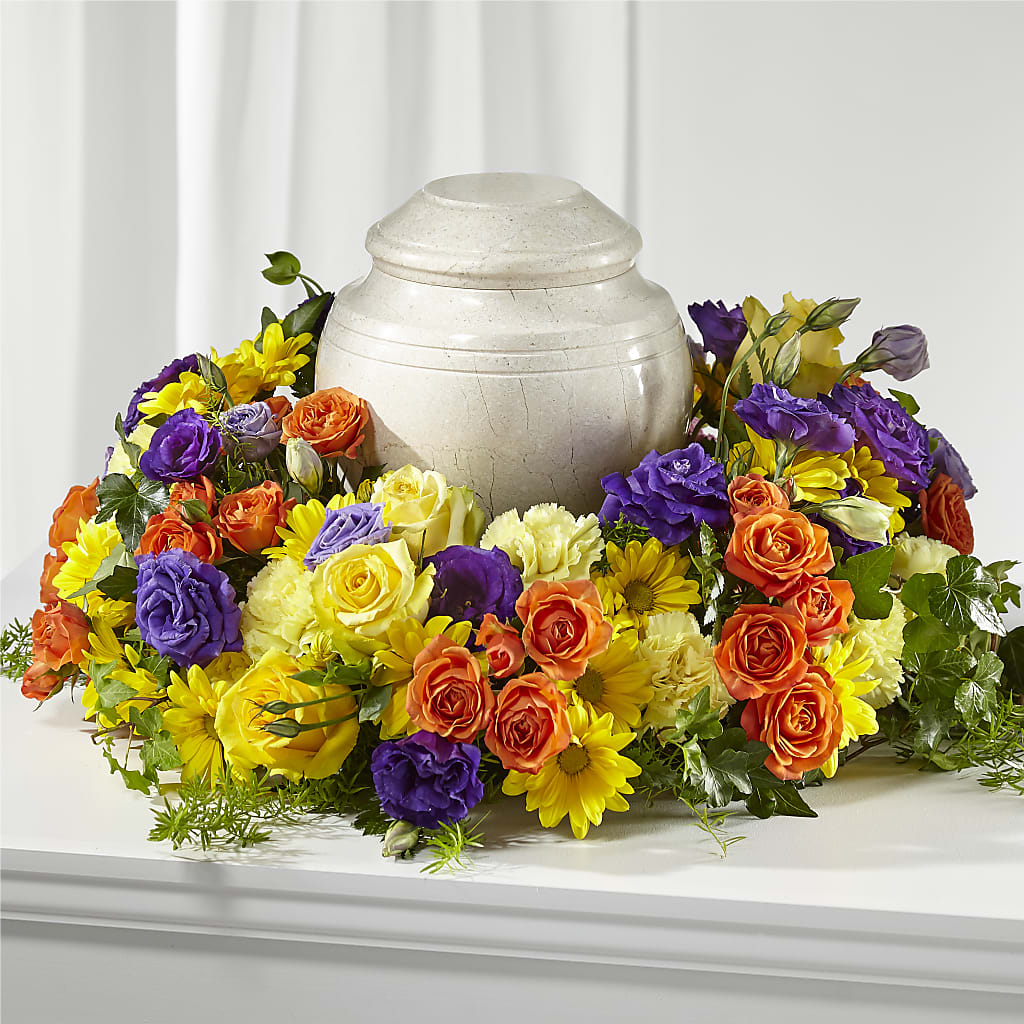Blossoms of Remembrance Cremation Adornment –  Paola Parra Flowers, Clermont FL