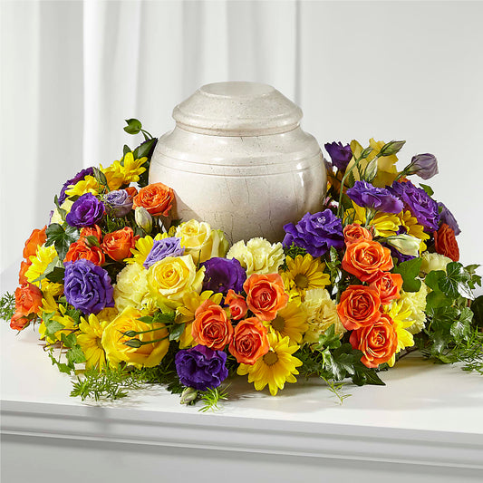 Blossoms of Remembrance Cremation Adornment –  Paola Parra Flowers, Clermont FL