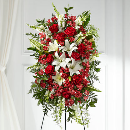 Everlasting Memory Standing Spray –  Paola Parra Flowers, Clermont FL