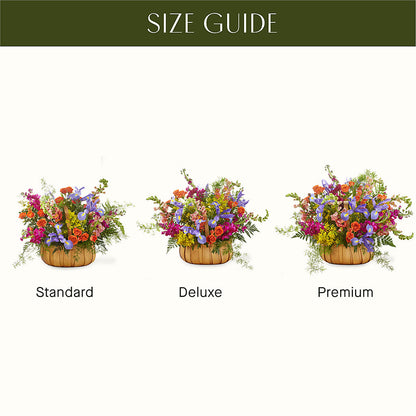 Garden of Life Basket –  Paola Parra Flowers, Clermont FL