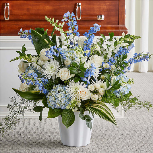 Everlasting Memories Floor Basket –  Paola Parra Flowers, Clermont FL