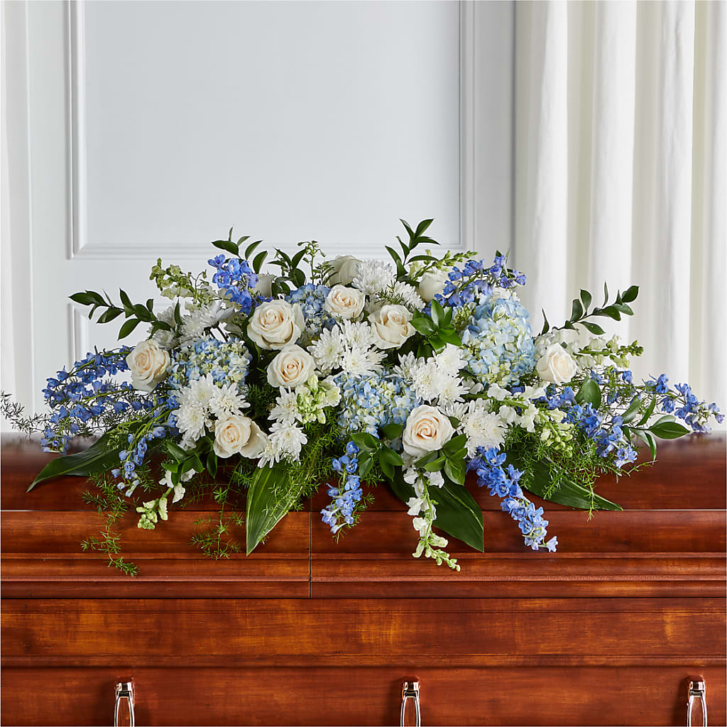 Timeless Essence Casket Spray –  Paola Parra Flowers, Clermont FL