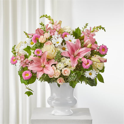 Empathetic Blooms Urn Arrangement –  Paola Parra Flowers, Clermont FL