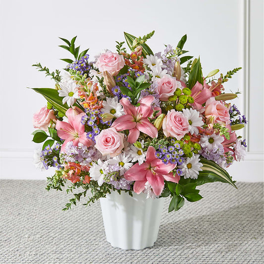 Abundant Compassion Floor Basket –  Paola Parra Flowers, Clermont FL