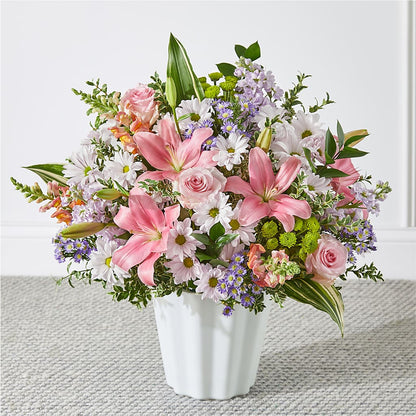Abundant Compassion Floor Basket –  Paola Parra Flowers, Clermont FL