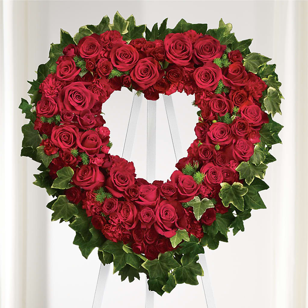 Wholehearted Standing Spray –  Paola Parra Flowers, Clermont FL