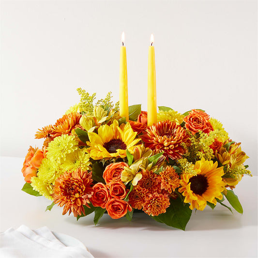 Autumn Harmony Centerpiece –  Paola Parra Flowers, Clermont FL