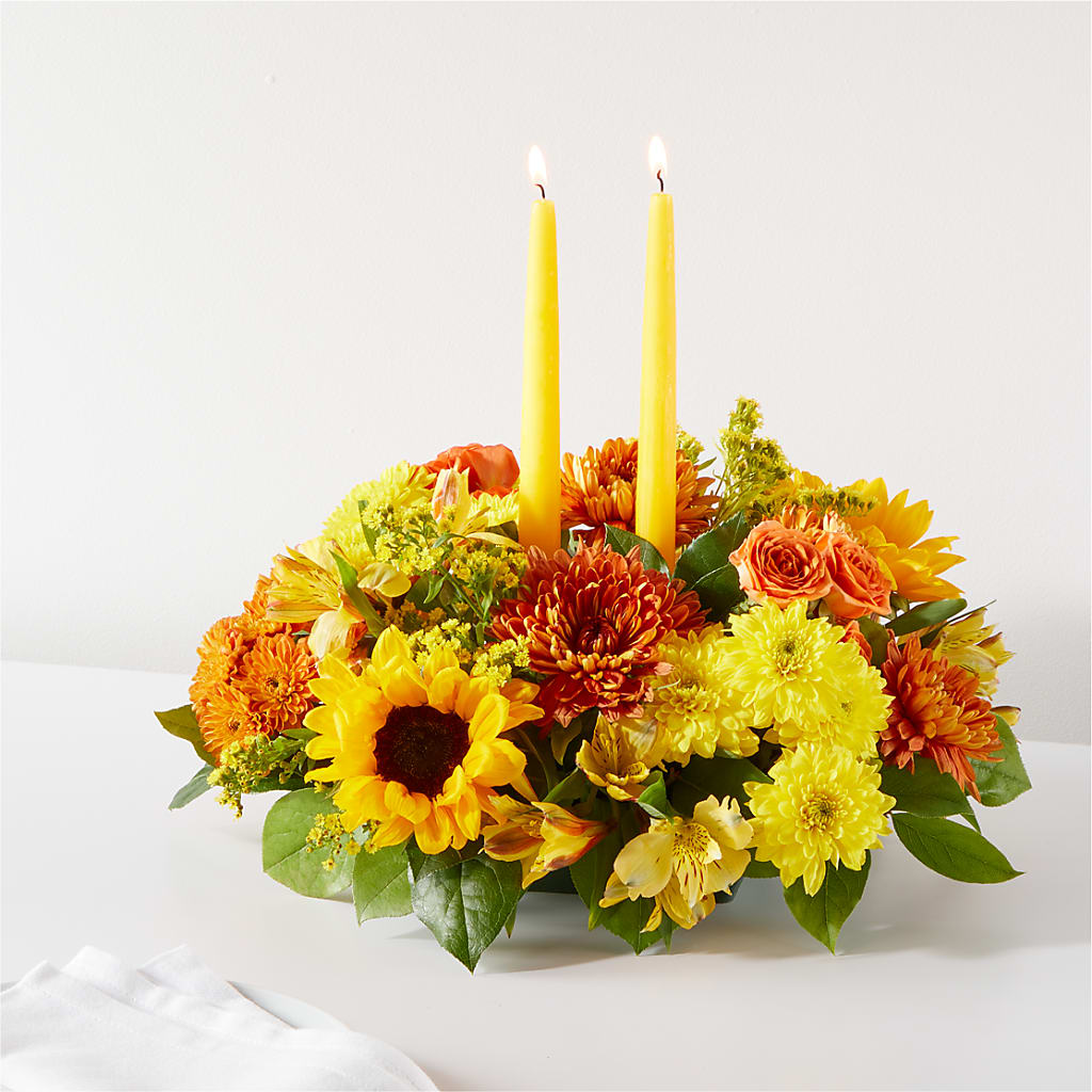 Autumn Harmony Centerpiece –  Paola Parra Flowers, Clermont FL