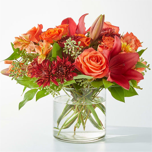 Crimson Leaves Bouquet –  Paola Parra Flowers, Clermont FL