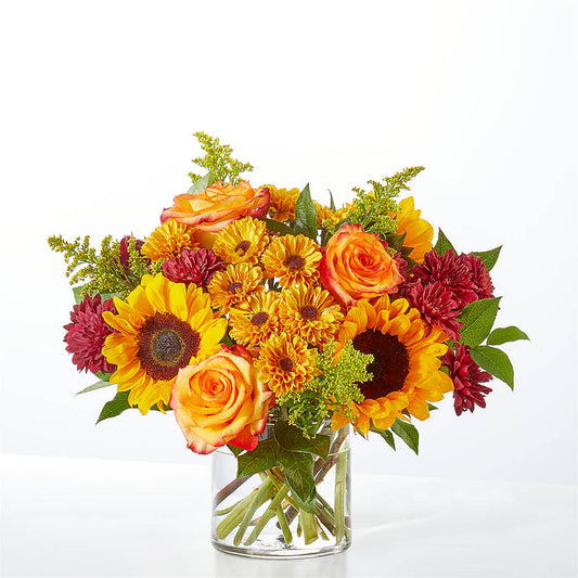 Flannel Scarf Bouquet –  Paola Parra Flowers, Clermont FL