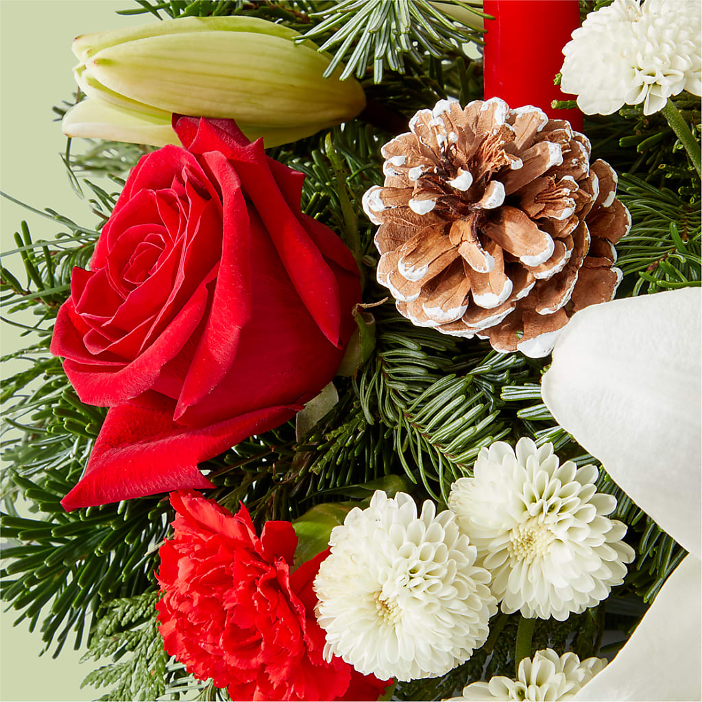 Seasonal Festivities Centerpiece –  Paola Parra Flowers, Clermont FL