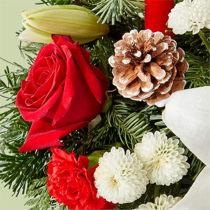 Seasonal Festivities Centerpiece –  Paola Parra Flowers, Clermont FL