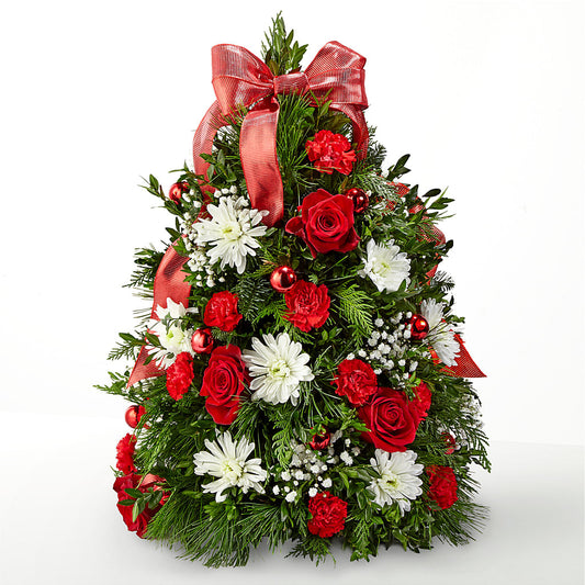 Make It Merry Tree –  Paola Parra Flowers, Clermont FL