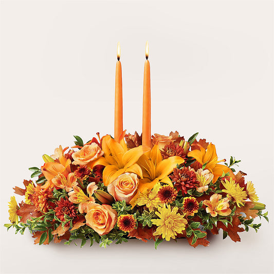 Traditions Centerpiece –  Paola Parra Flowers, Clermont FL